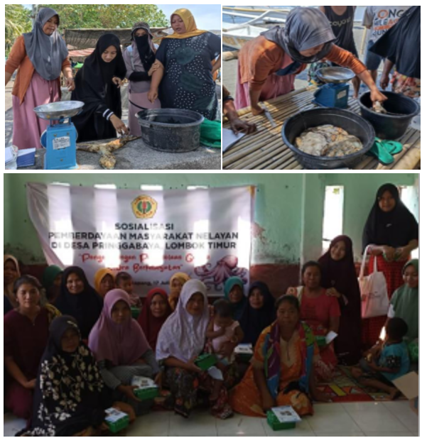 Pemberdayaan Masyarakat Nelayan di Desa Pringgabaya, Lombok Timur