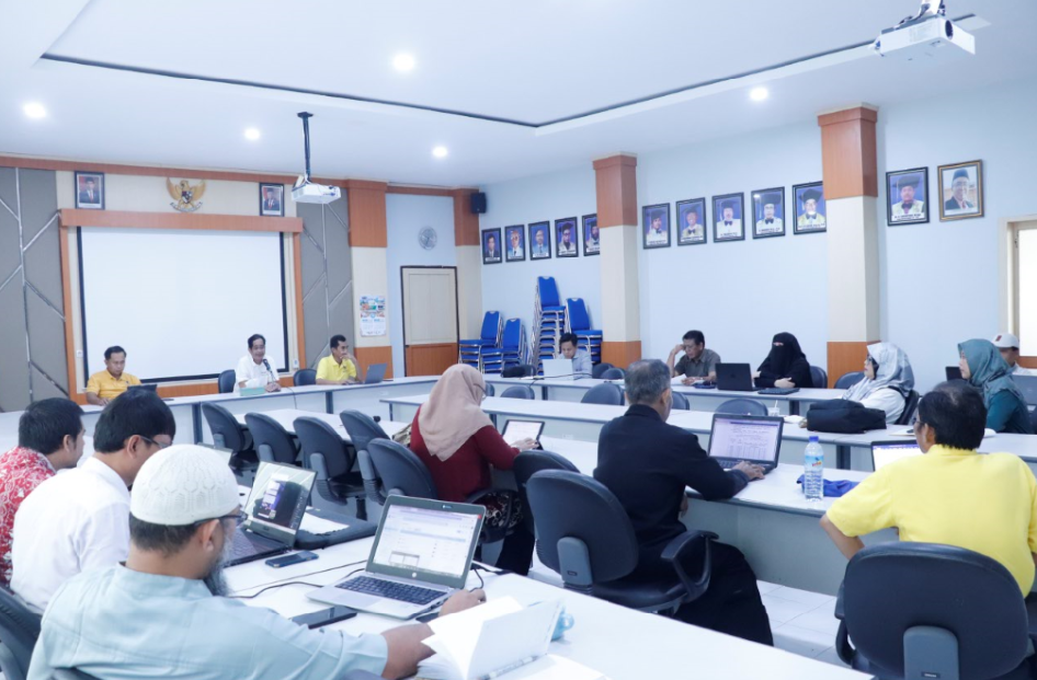 Penyusunan laporan ketercapaian program kerja masing masing unit