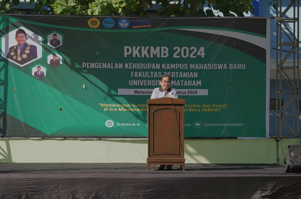 Pengenalan Kehidupan Kampus Mahasiswa Baru PKKMB 2024 Fakults Pertanian Universitas Mataram