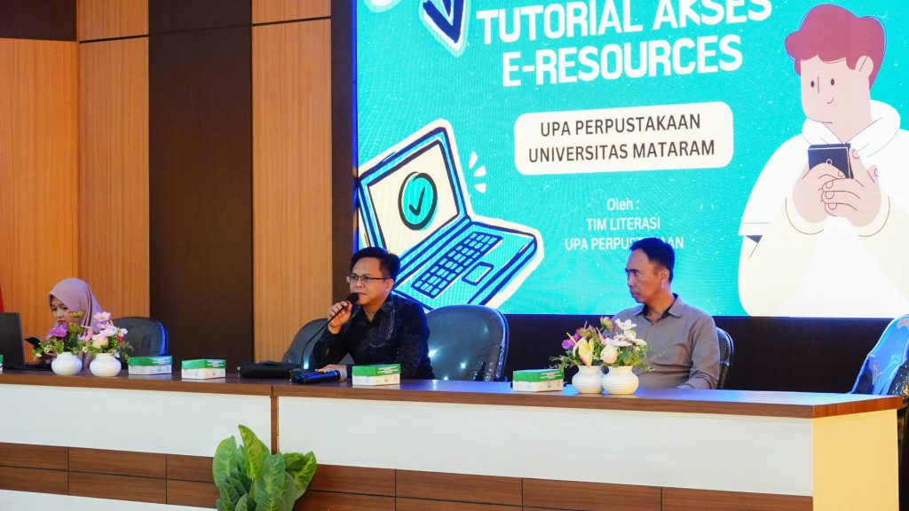 Perpustakaan Universitas Mataram Gelar Sosialisasi Pemanfaatan E-Resources di Fakultas Pertanian
