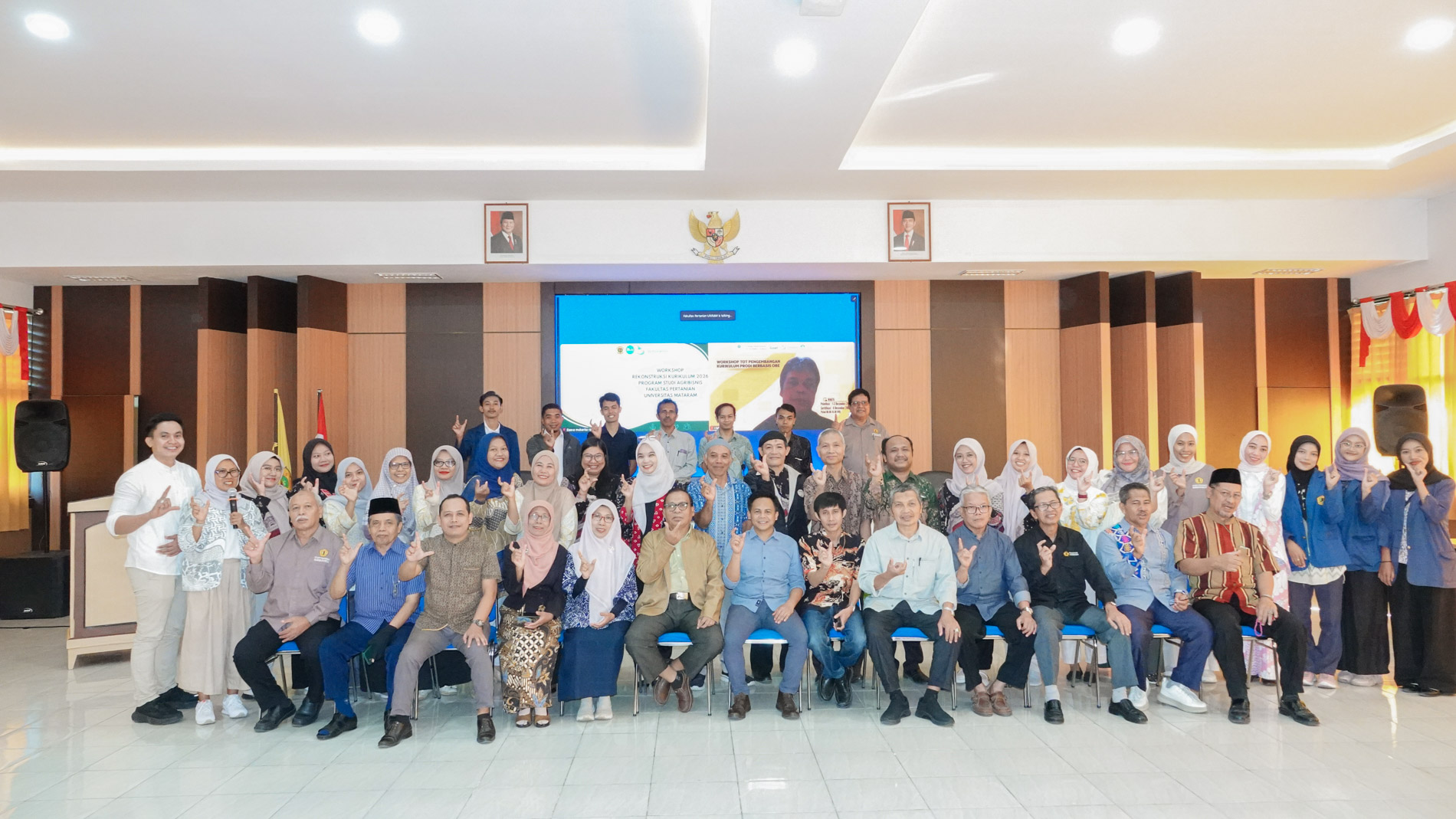 Program Studi Agribisnis Fakultas Pertanian Unram Gelar Workshop Rekonstruksi Kurikulum Tahun 2026