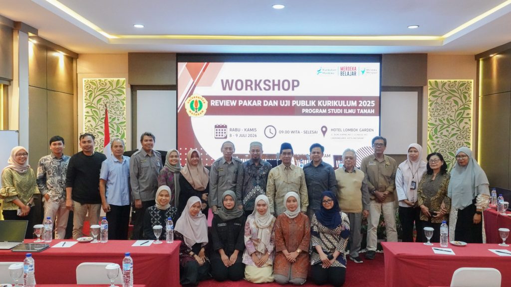 Ilmu Tanah Unram Perkuat Kurikulum Berbasis OBE melalui Workshop Review Pakar dan Uji Publik