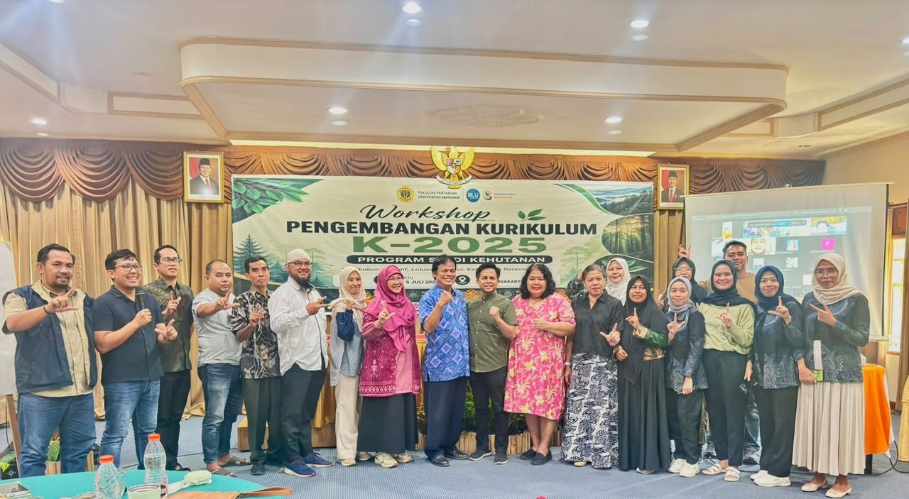 Program Studi Kehutanan Fakultas Pertanian Unram Gelar Workshop Pengembangan Kurikulum 2025