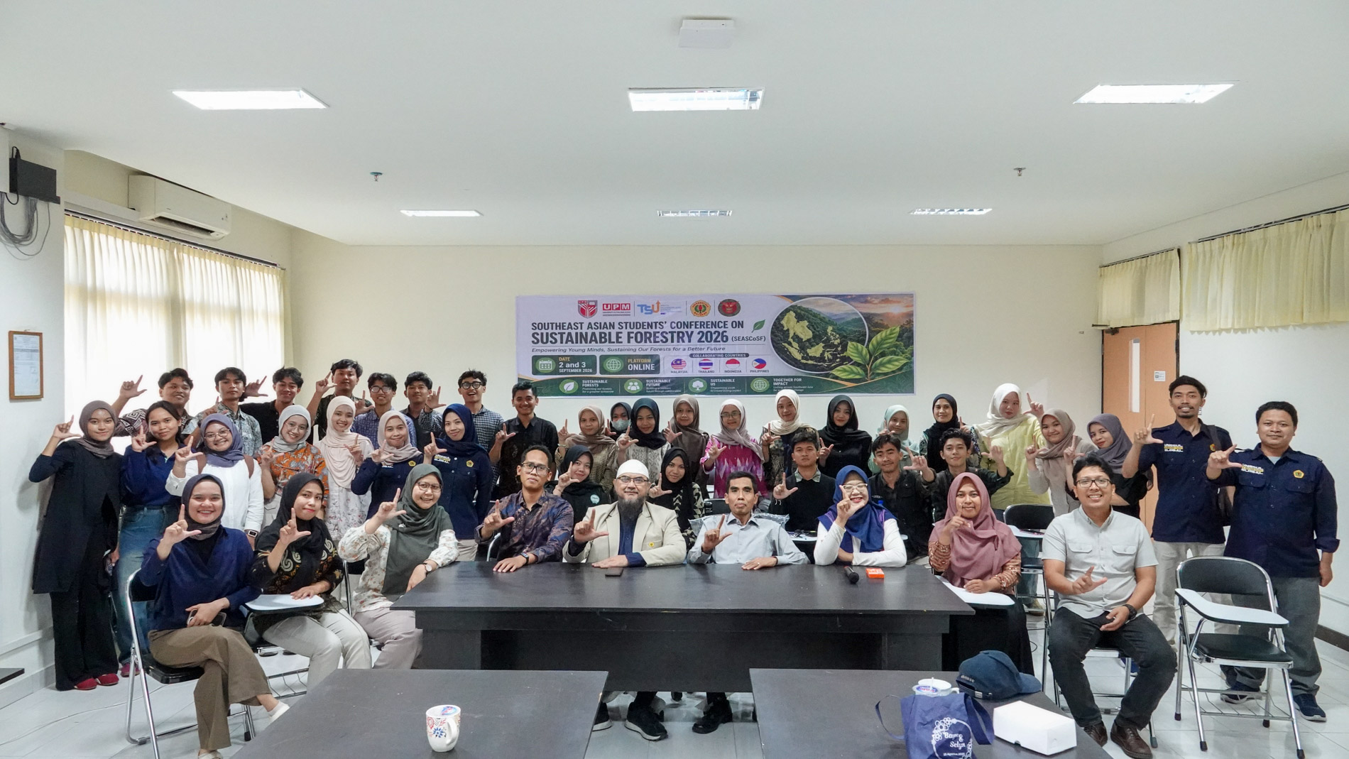 Program Studi Kehutanan Universitas Mataram Perkuat Jejaring Internasional Mahasiswa melalui SEASCoSF 2026